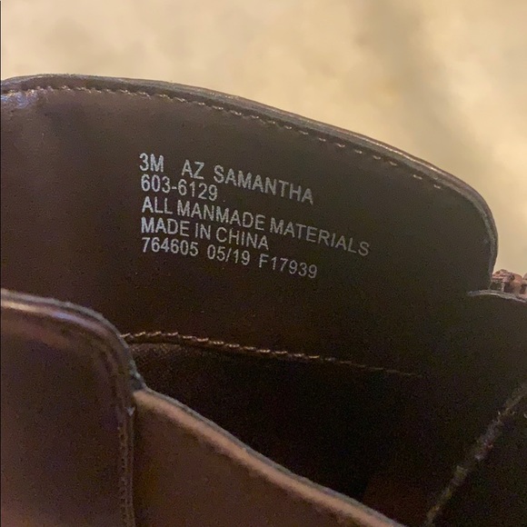 Az Samantha girls brown boots - Picture 3 of 5